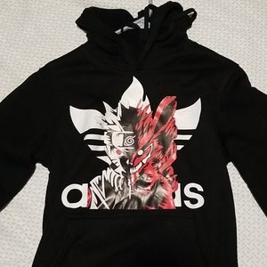 naruto spray art pullover